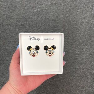 Mickey Mouse School Stud Earrings
